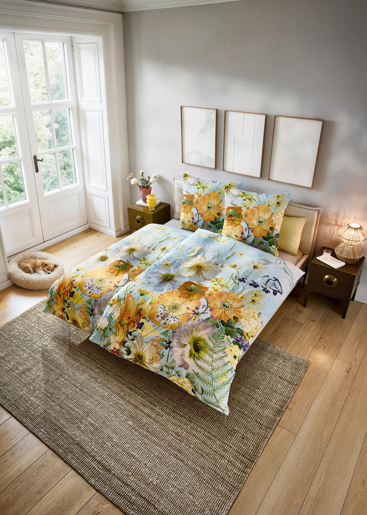 WENDEBETTWÄSCHE Satin 135/200 cm  - Multicolor, Design, Textil (135/200cm) - Esposa