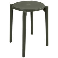 TABURE, umetna masa siva  - siva, Trend, umetna masa (30/46/30cm) - Ambia Home