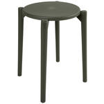 HOCKER in Kunststoff Grau  - Grau, Trend, Kunststoff (30/46/30cm) - Ambia Home