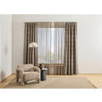 FERTIGVORHANG  blickdicht  140/245 cm   - Goldfarben/Petrol, Design, Textil (140/245cm) - Dieter Knoll
