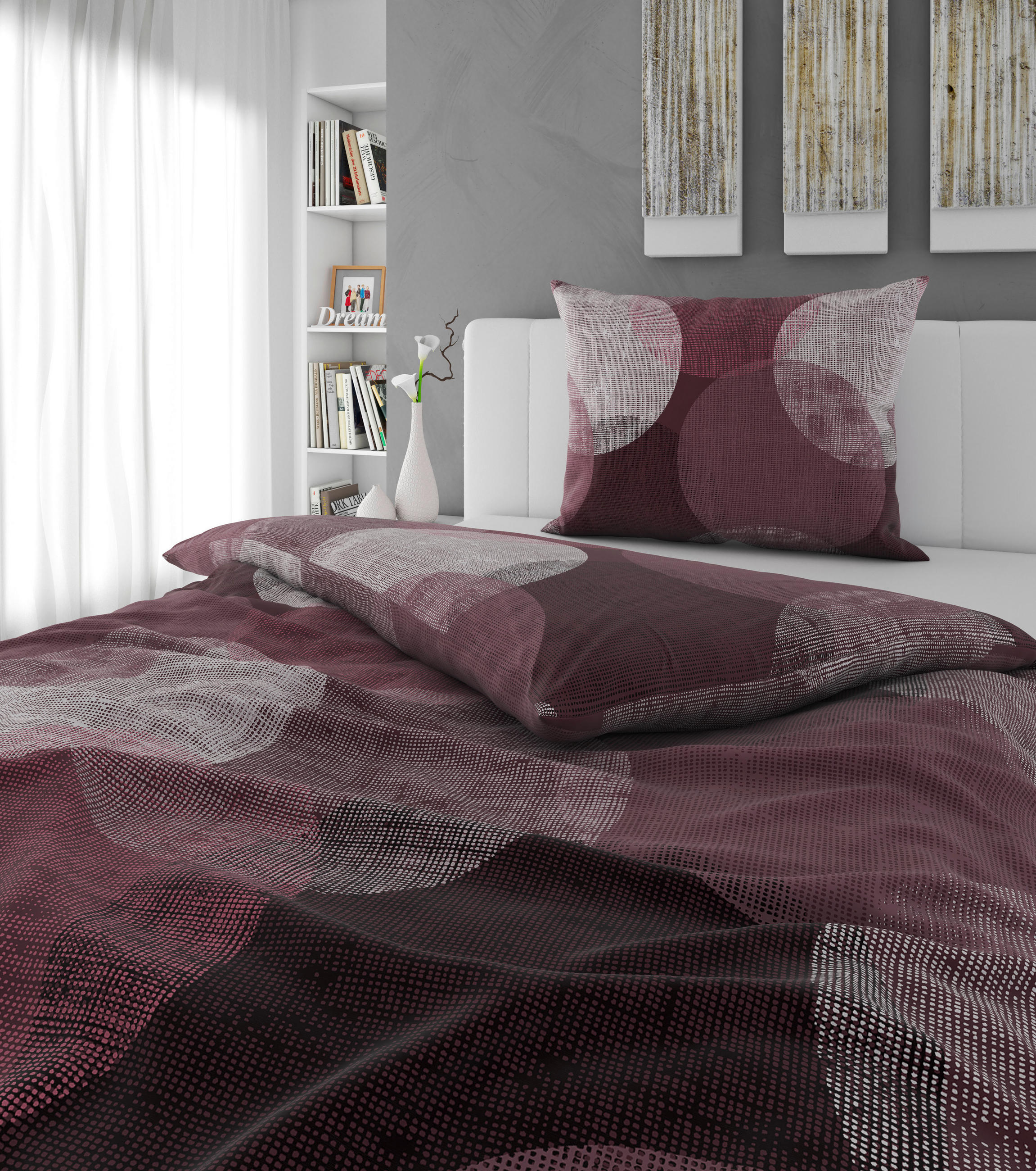POVLEČENÍ, flanel, světle fialová, 140/220 cm - světle fialová, textil (140/220cm) - Esposa