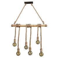 HÄNGLAMPA 100/150/10 cm  - brun, Design, trä (100/150/10cm) - P & B