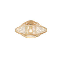 STROPNA SVETILKA Good & Mojo 50/25 cm   - naravne barve, Basics, les (50/25cm) - Good & Mojo