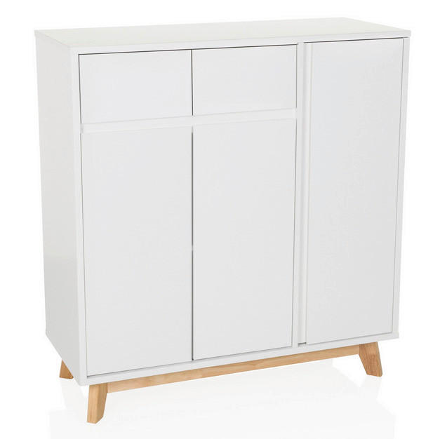 KOMMODE  in 80/85/34 cm  - Weiß, MODERN, Holz/Holzwerkstoff (80/85/34cm) - MID.YOU