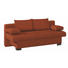 SCHLAFSOFA Orange - Wengefarben/Orange, KONVENTIONELL, Holz/Textil (200/80/104cm) - NOVEL