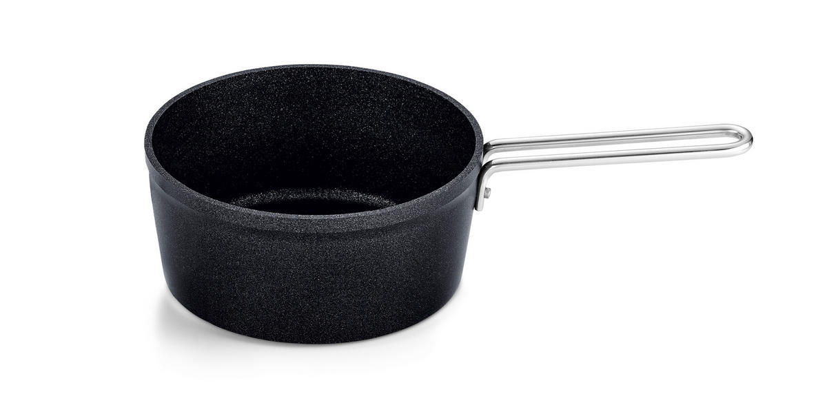SADA HRNCŮ, 3dílné - černá, Basics, kov - Fissler