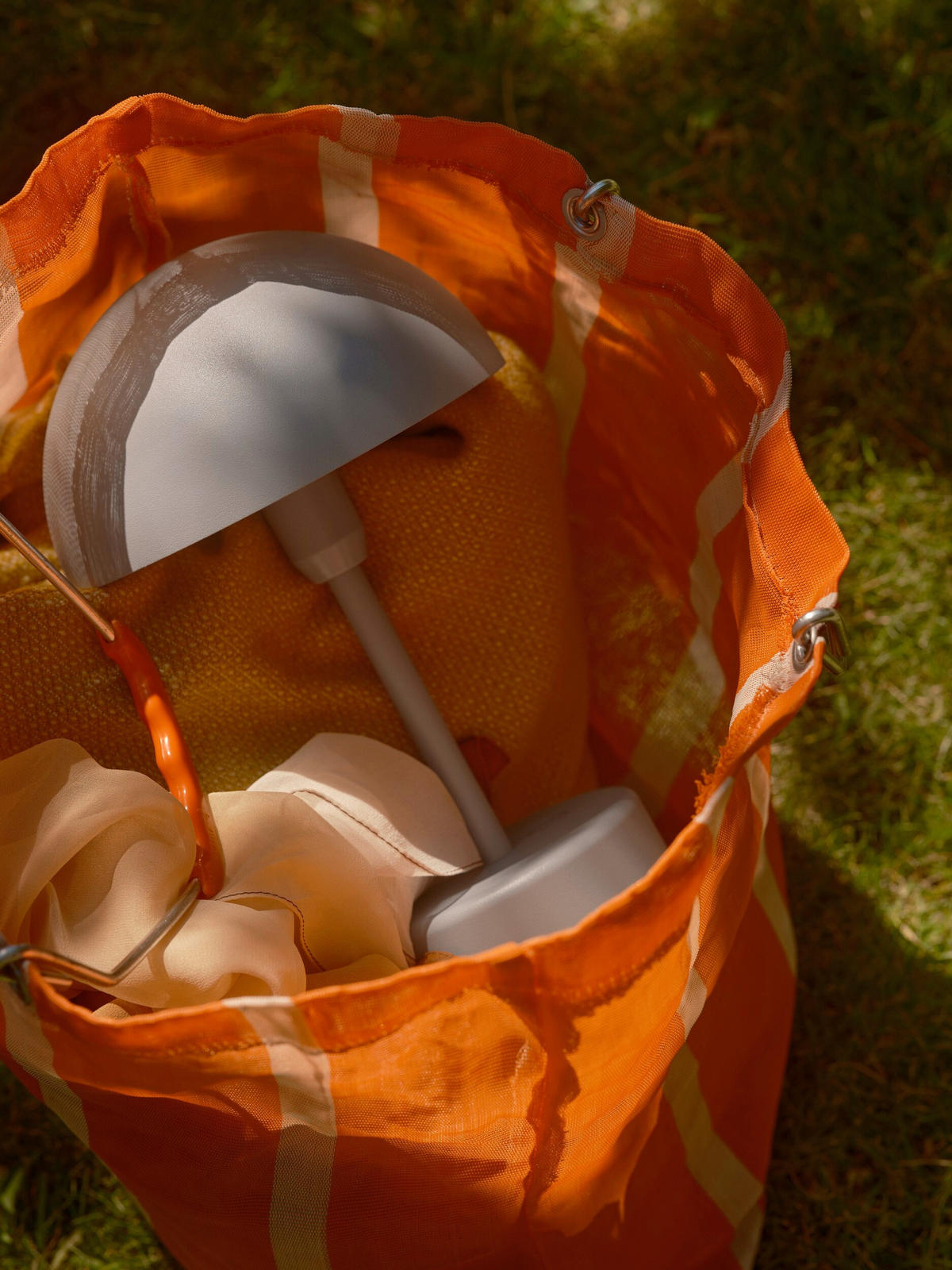 AKKU-TISCHLEUCHTE 16/25 cm   - Grau, Design, Metall (16/25cm) - Nordlux