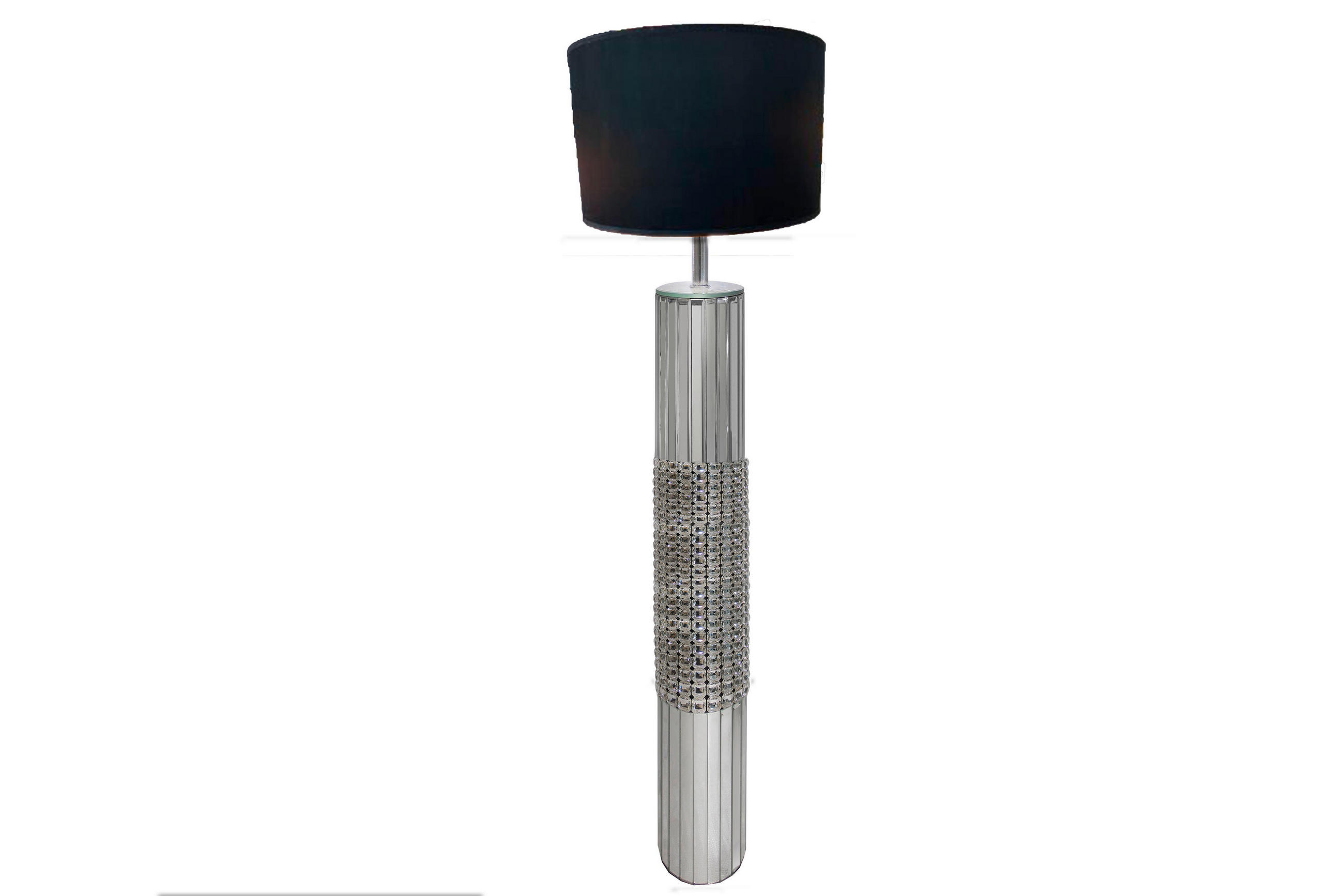 LAMPADAR - argintiu/alb, Lifestyle, sticlă/metal (158,5cm) - Ambia Home