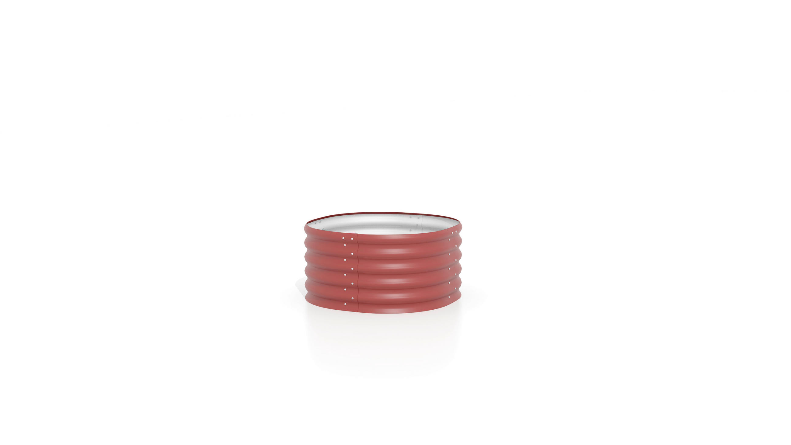 HOCHBEET 82,1/40,1/82,1 cm  - Rot, Basics, Metall (82,1/40,1/82,1cm)