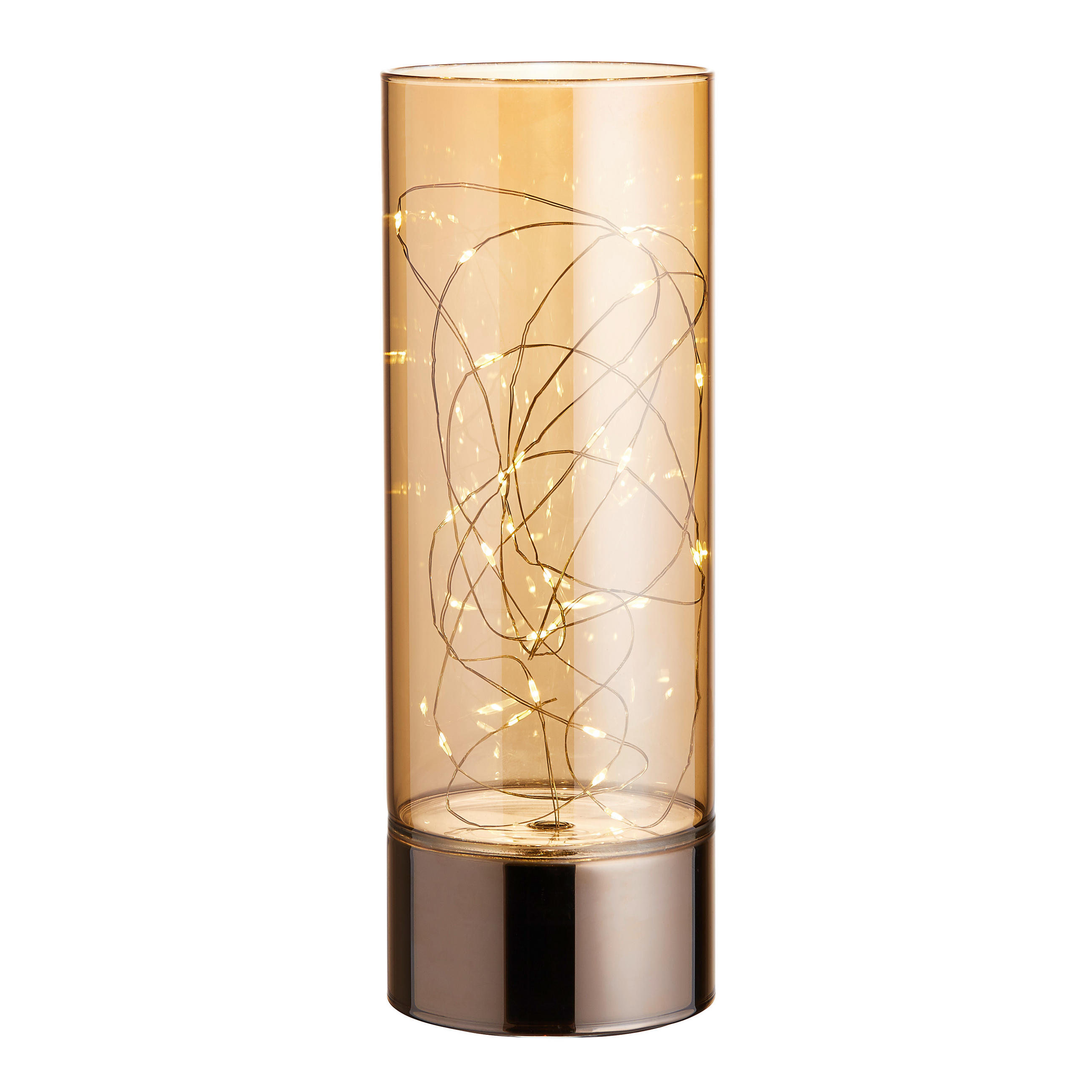 LED-DEKOLEUCHTE 9/25 cm   - Goldfarben, LIFESTYLE, Glas (9/25cm) - X-Mas