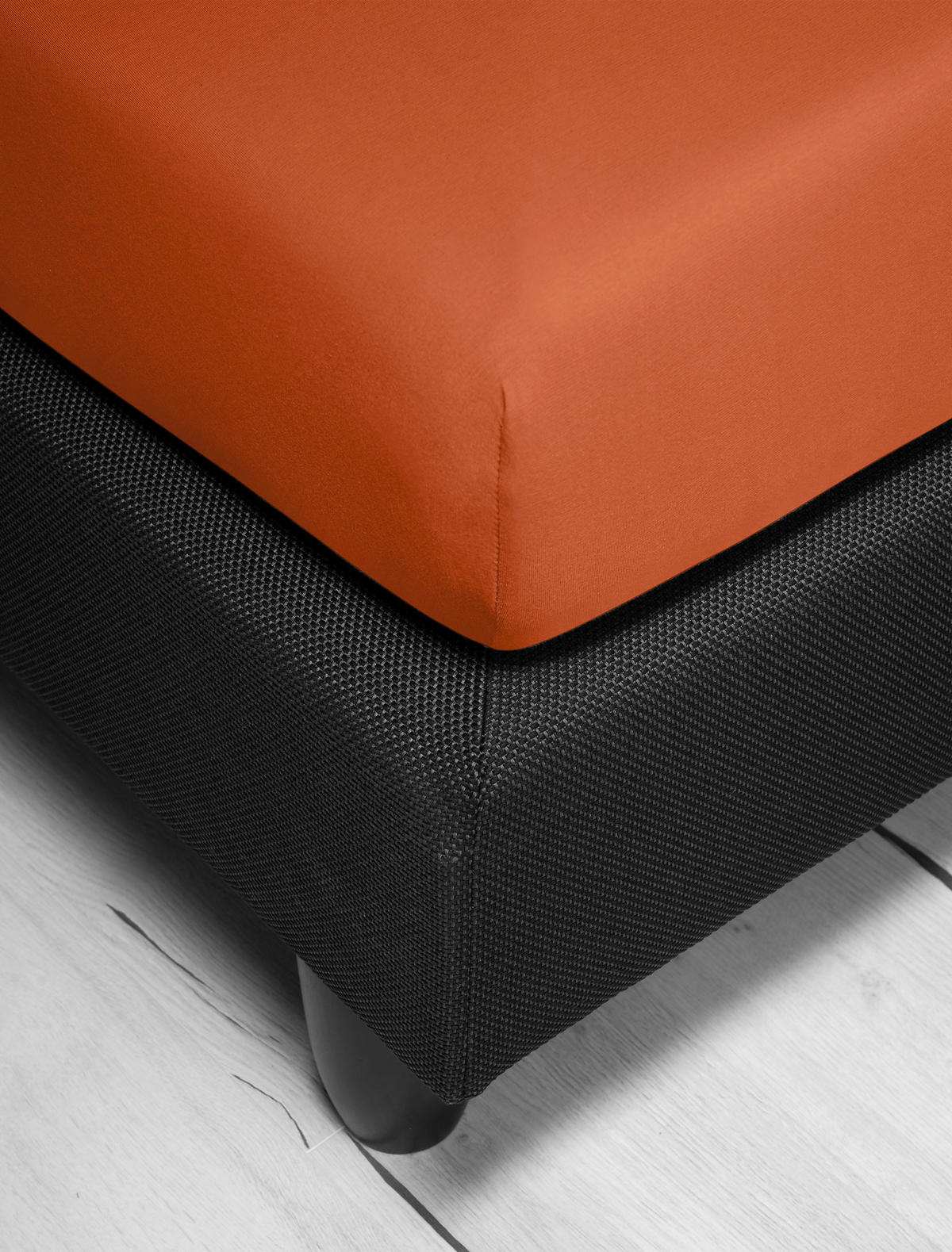 BETTTUCH Jersey  - Orange, KONVENTIONELL, Textil - Irisette