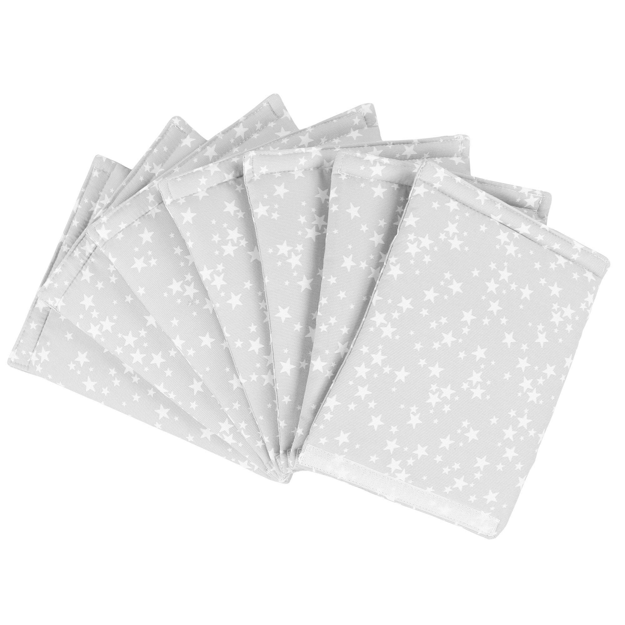 Nestchen Ultrafresh Pique Babybay  - Weiß/Grau, Basics, Textil (22/27/1,20cm) - Babybay