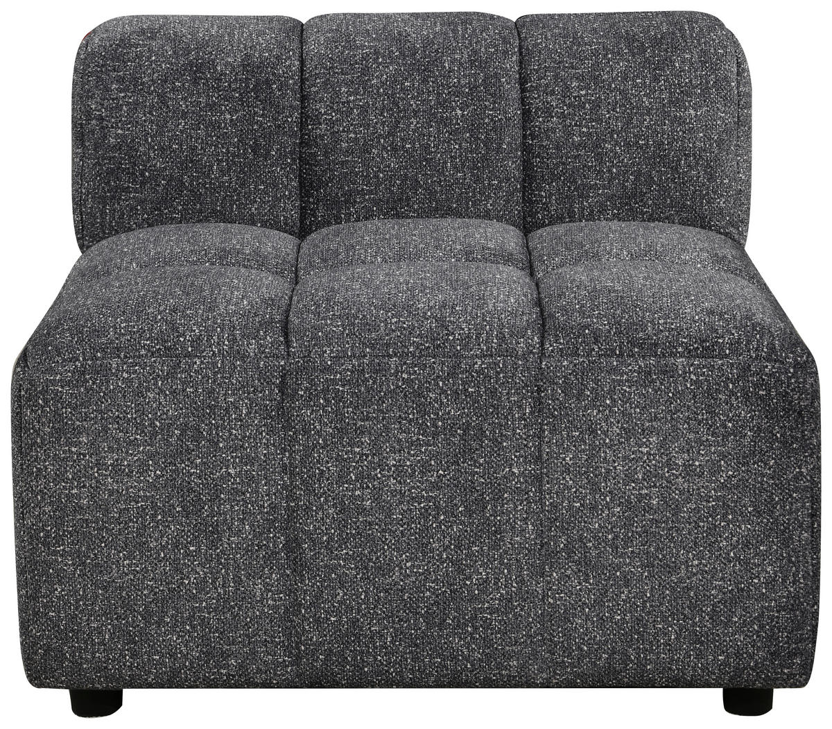 SOFAELEMENT Struktur  - Anthrazit/Schwarz, Design, Holz/Kunststoff (84/70/84cm) - MID.YOU