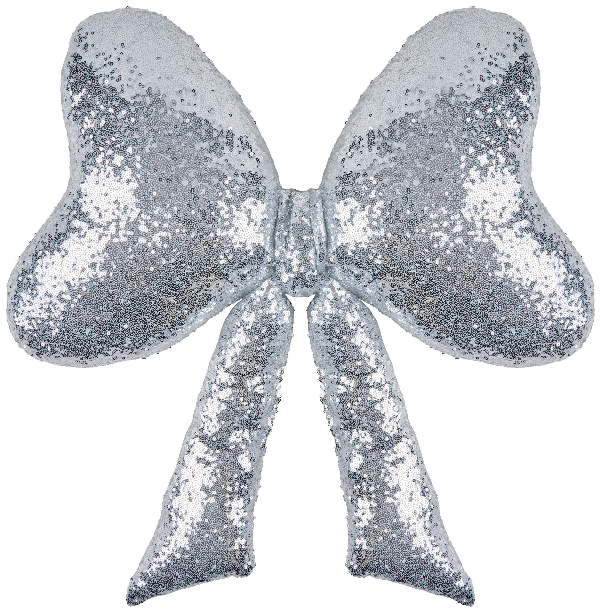 ZIERKISSEN  61/63,5 cm   - Silberfarben, Trend, Textil (61/63,5cm) - X-Mas