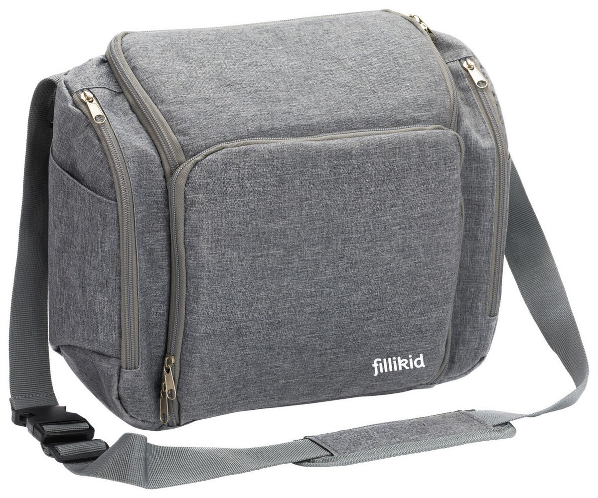 TISCHSITZ  - Grau, Basics, Textil (15/30/35cm) - Fillikid