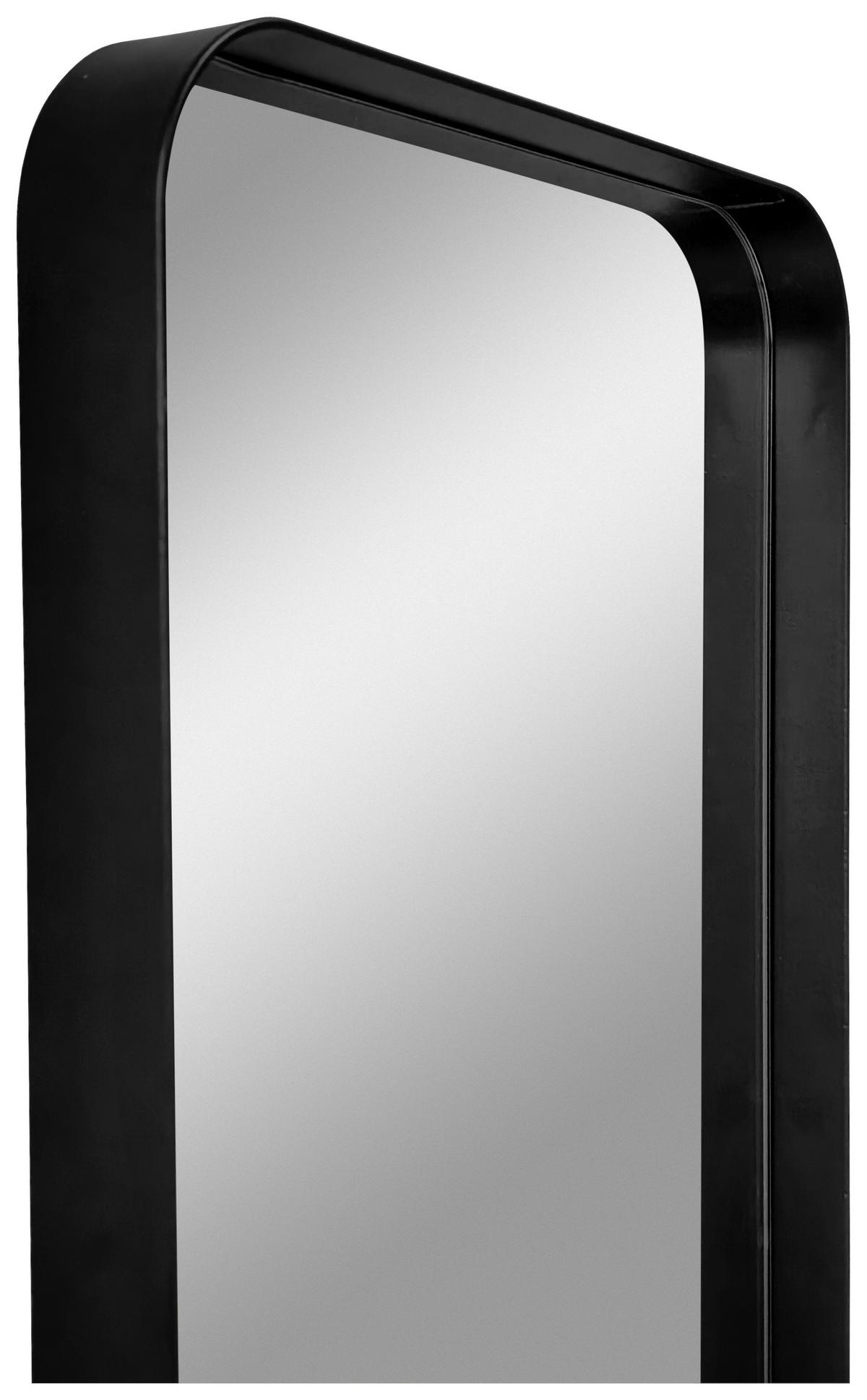 WANDSPIEGEL 30,5/150/3,5 cm  - Schwarz, Design, Glas/Metall (30,5/150/3,5cm) - Xora