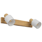 DECKENLEUCHTE    41/11,5/12,5 cm  - Weiß, Trend, Textil/Metall (41/11,5/12,5cm) - Novel