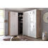 AUFSATZSCHRANK - Chromfarben/Eichefarben, Design, Holzwerkstoff/Kunststoff (45/40/40cm) - Xora AUFSATZSCHRANK - Chromfarben/Eichefarben, Design, Holzwerkstoff/Kunststoff (45/40/40cm) - Xora