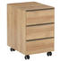 ROLLCONTAINER Eichefarben - Eichefarben/Anthrazit, KONVENTIONELL, Metall (39,8/60,9/50cm) ROLLCONTAINER Eichefarben - Eichefarben/Anthrazit, KONVENTIONELL, Metall (39,8/60,9/50cm)