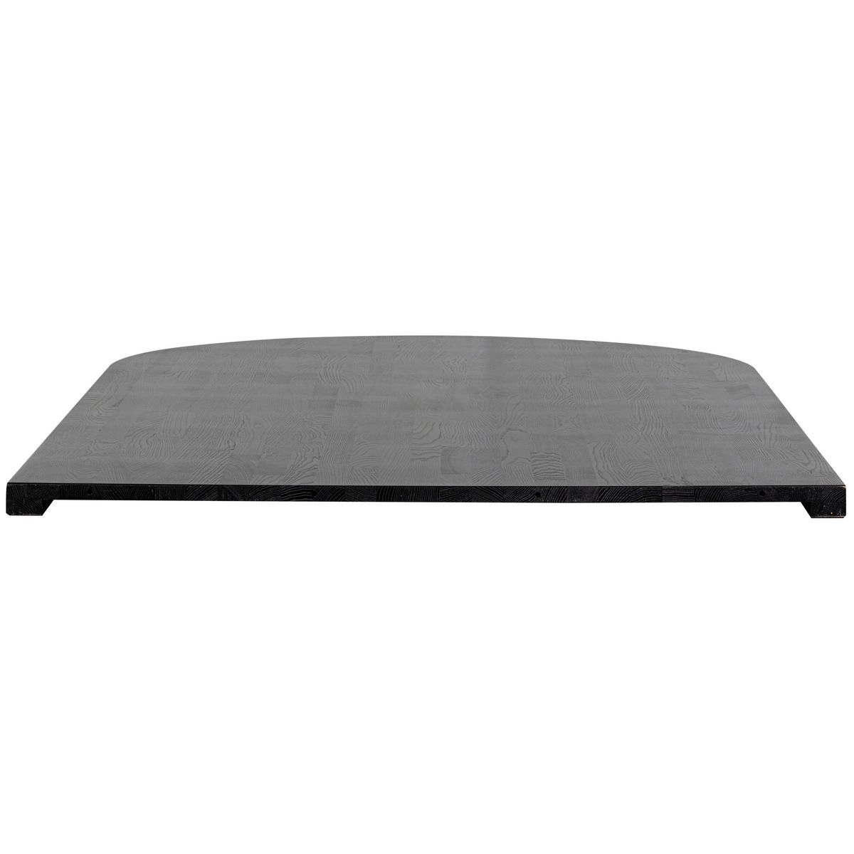 TISCHPLATTE Eiche Schwarz  - Schwarz, MODERN, Holz (210/120/5cm) - Livetastic