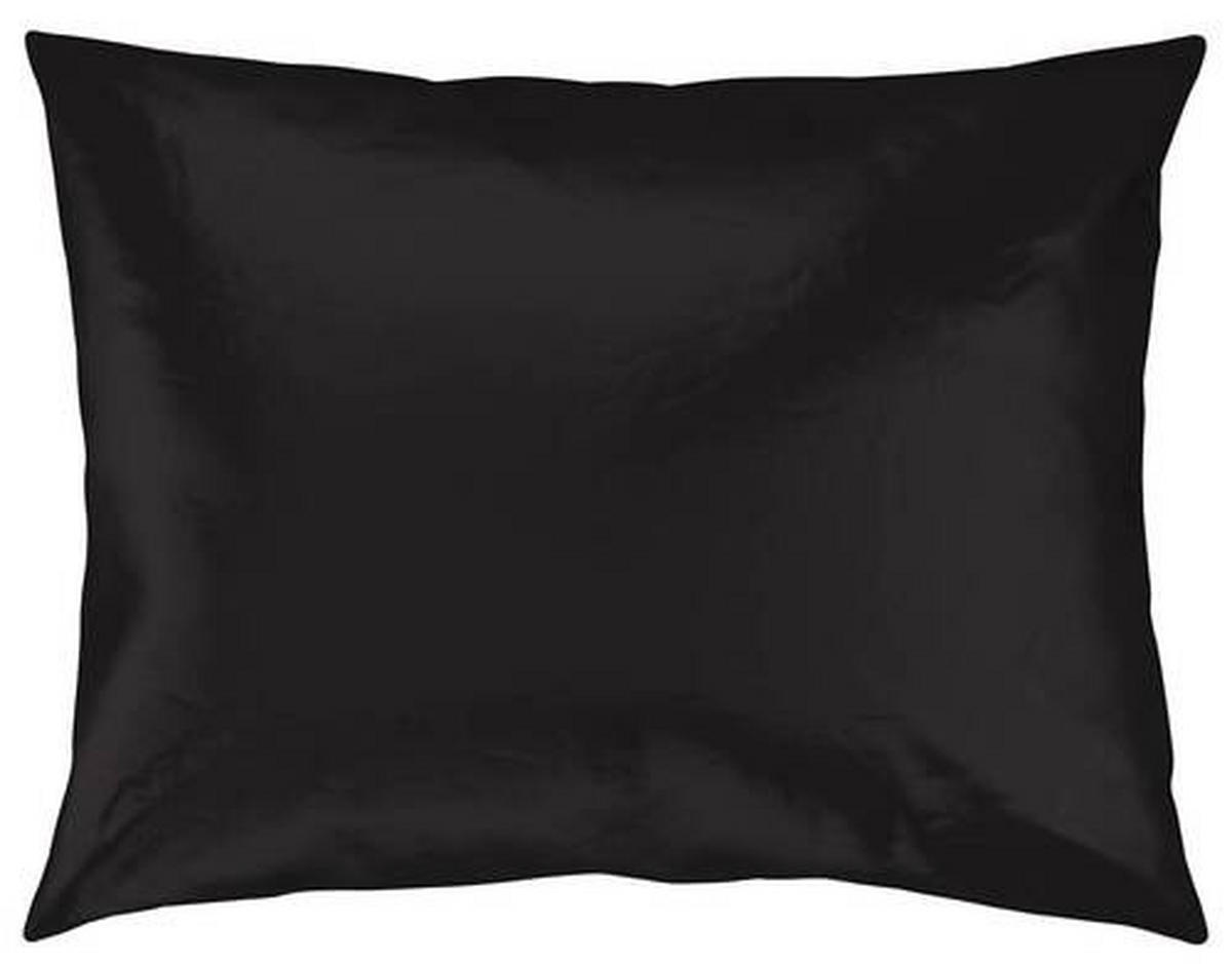 PÁRNAHUZAT 40/50 cm  - fekete, Basics, textil (40/50cm) - Novel