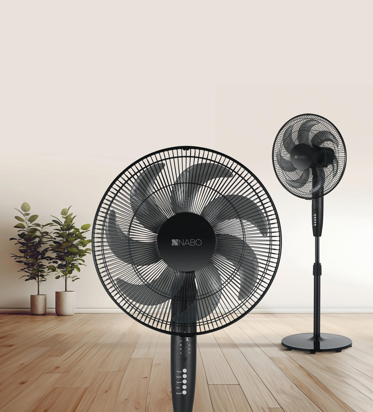 STANDVENTILATOR - (54,4/15,1/59,8cm) - Nabo