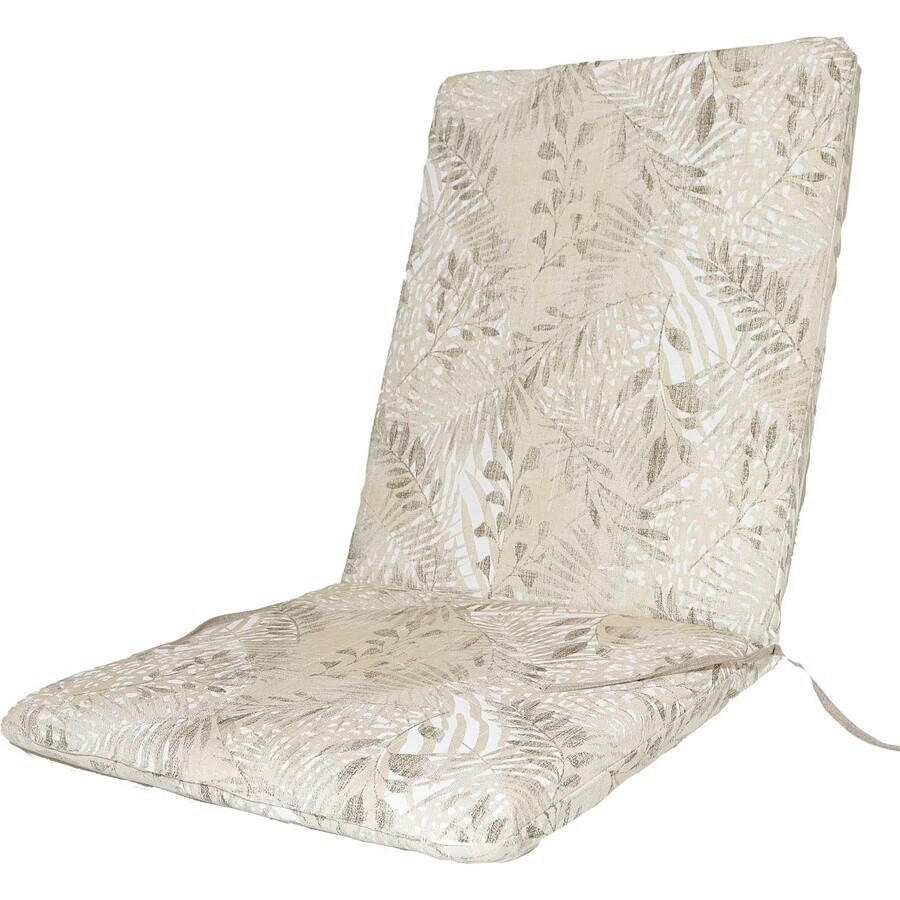 SZÉKPÁRNA 100/45/5 cm  - világosbarna, Basics, textil (100/45/5cm)