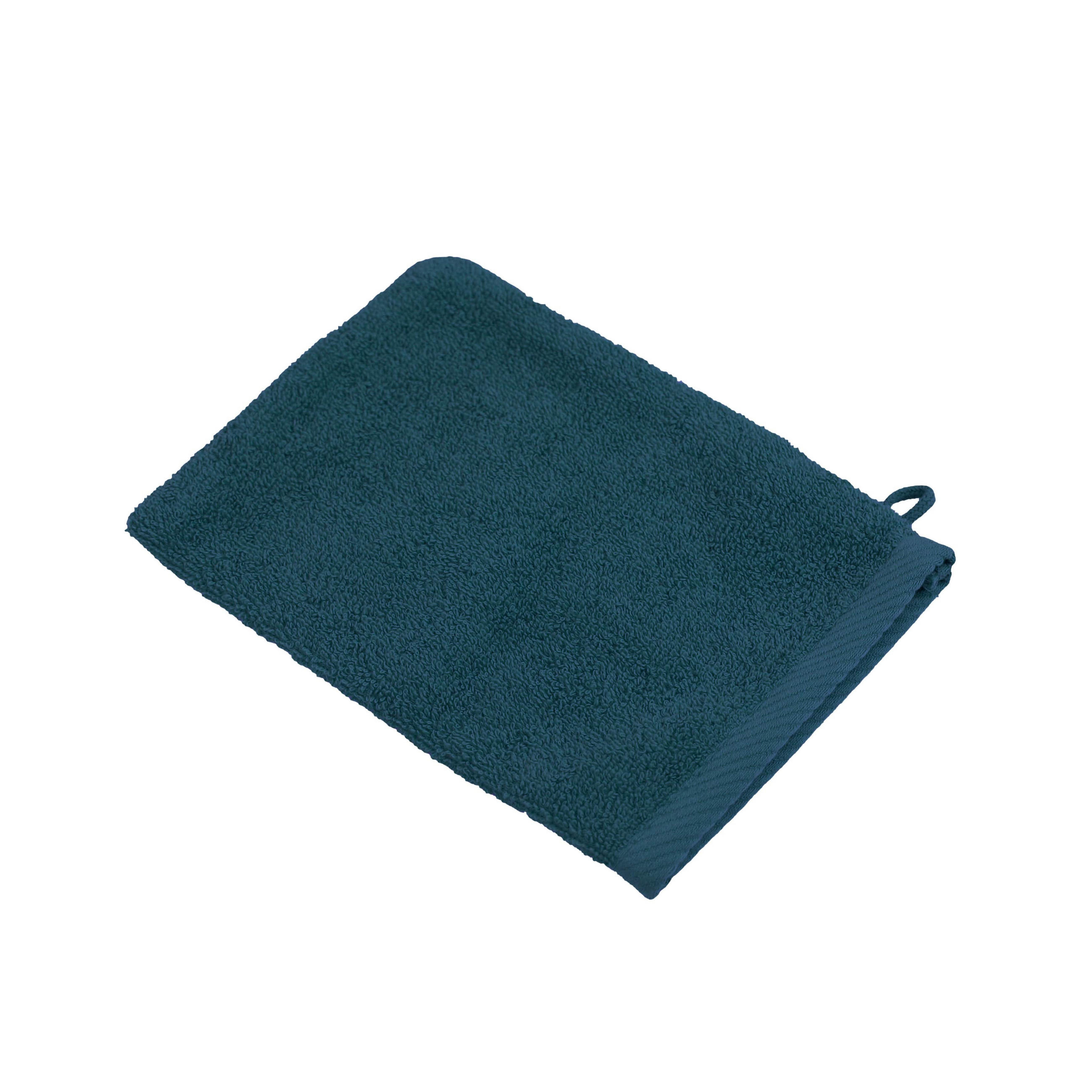 WASCHLAPPEN Quattro Dunkelgrün 4-teilig - Dunkelgrün, Basics, Textil (16/22cm) - Esposa