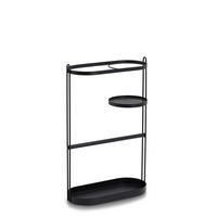 SCHIRMSTÄNDER Metall Schwarz  - Schwarz, Basics, Metall (58/35,8/16cm) - Zeller Present