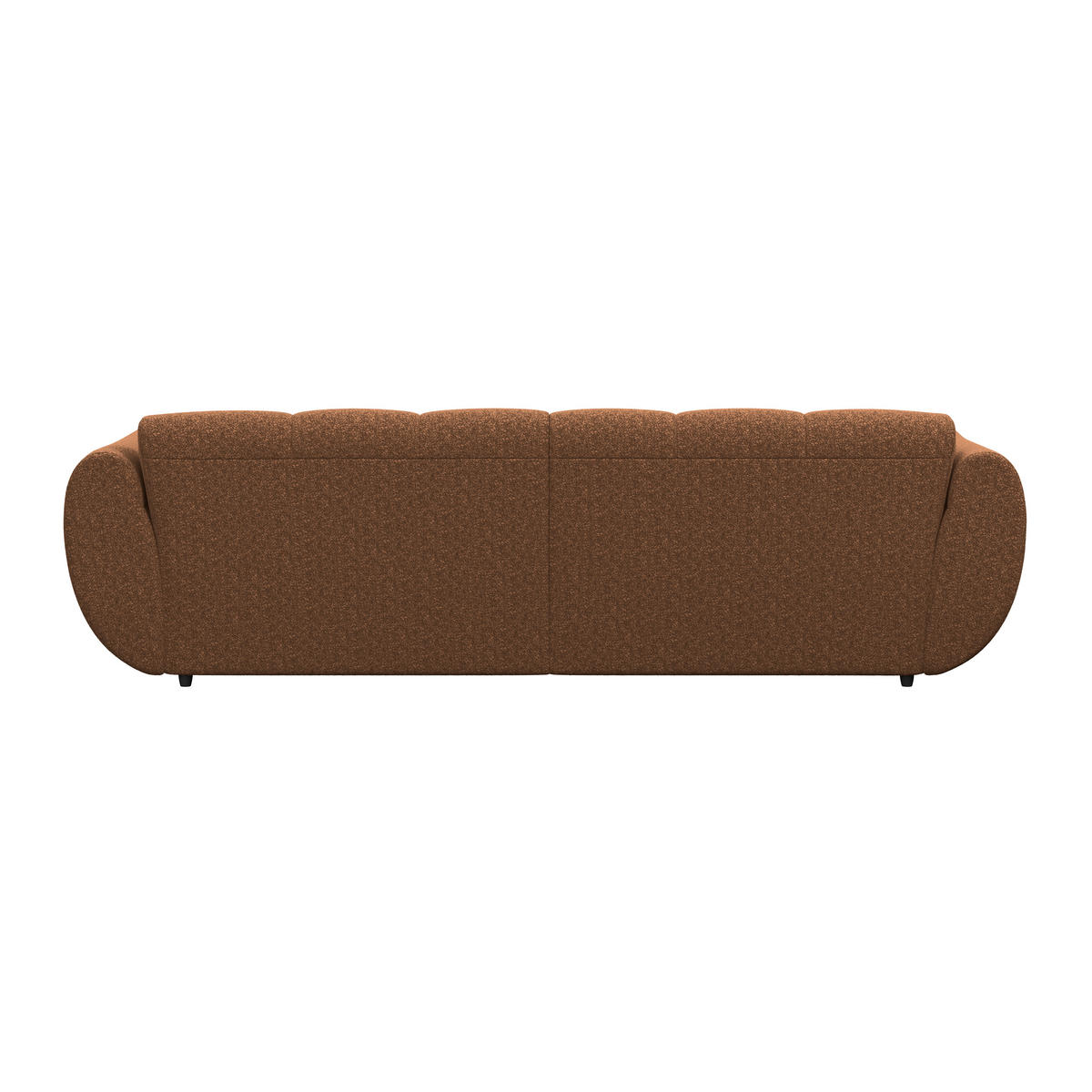 ECKSOFA Terracotta Chenille  - Dunkelgrün/Terracotta, Trend, Kunststoff/Textil (178/280cm) - MID.YOU