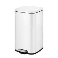 ODPADKOVÝ KÔŠ  6 l - biela/antracitová, Basics, plast (20,5/26,7/29cm) - Fackelmann