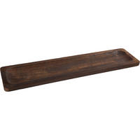 TABLETT  66/17 cm   - Dunkelbraun, Basics, Holz (66/17cm) - Ambia Home