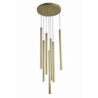 HÄNGELEUCHTE Lungo 30/150 cm  - Bernsteinfarben, Design, Metall (30/150cm)