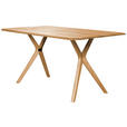 ESSTISCH Eiche vollmassiv rechteckig Eichefarben  - Eichefarben, KONVENTIONELL, Holz (180/90/76cm) - Linea Natura