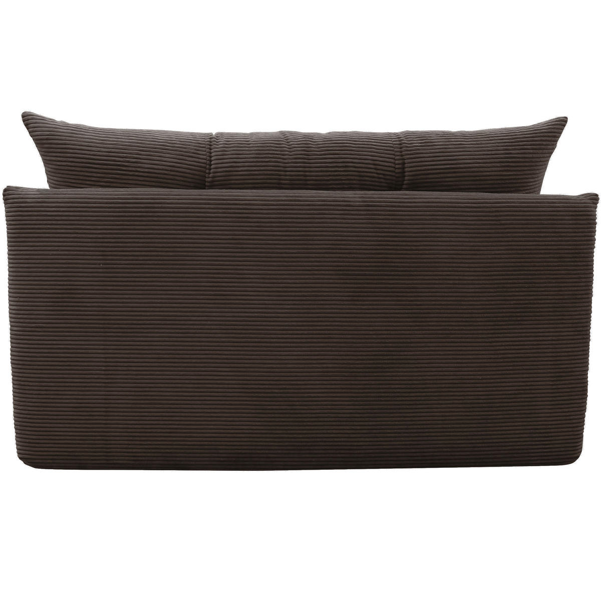 SCHLAFSOFA Cord Braun  - Schwarz/Braun, Design, Kunststoff/Textil (154/93/85cm) - MID.YOU