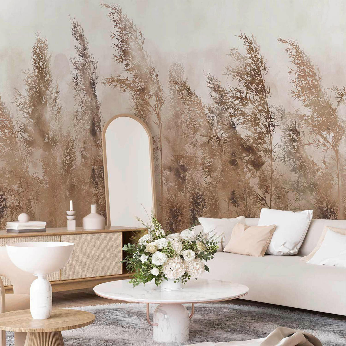 FOTOTAPETE  - Hellbraun/Beige, LIFESTYLE, Textil (100/70cm) - artgeist