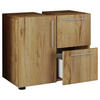 WASCHBECKENUNTERSCHRANK 61/51/32 cm  - Honigeiche/Eichefarben, Modern, Holzwerkstoff (61/51/32cm) - MID.YOU