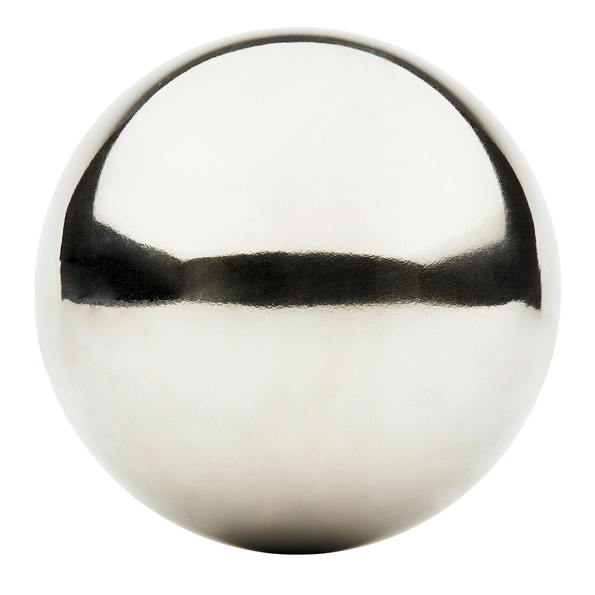 DEKOBÄLLE - Silberfarben, Design, Metall (13cm)