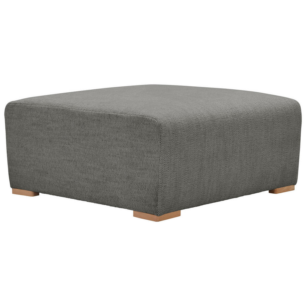 Thumbnail - Livetastic Hocker, Grau, Textil, Buche, Hartholz, rechteckig, 101x44x92 cm, Made in EU, Stühle