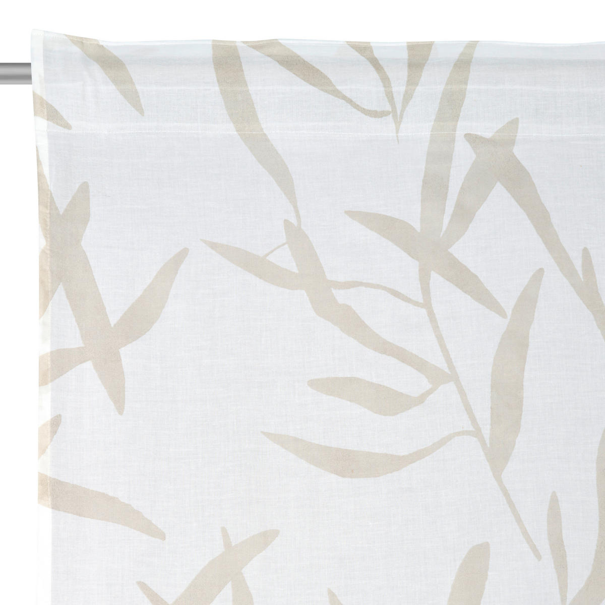 FERTIGVORHANG halbtransparent  - Grau, KONVENTIONELL, Textil (140/255cm) - Bio:Vio