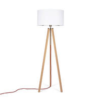 STEHLEUCHTE  50/150/50 cm   - Eiche Bianco/Eichefarben, MODERN, Naturmaterialien/Holz (50/150/50cm)