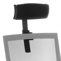 KOPFSTÜTZE - Schwarz, MODERN, Kunststoff/Textil (28/34/9cm) - MID.YOU