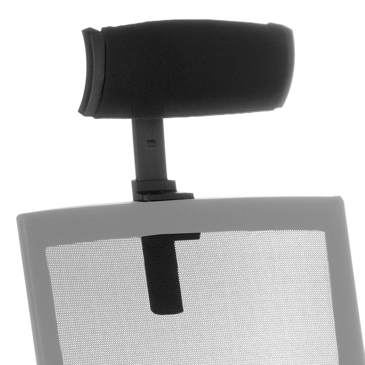 KOPFSTÜTZE - Schwarz, MODERN, Kunststoff/Textil (28/34/9cm) - MID.YOU