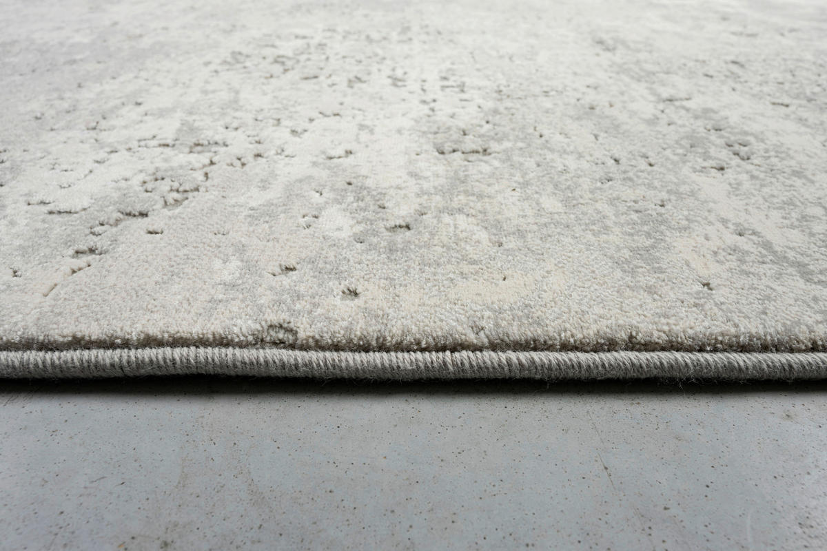 WEBTEPPICH  Wohnzimmer 200/290 cm Canyon Creme, Hellgrau, Beige  - Beige/Creme, Basics, Kunststoff/Textil (200/290cm) - Novel