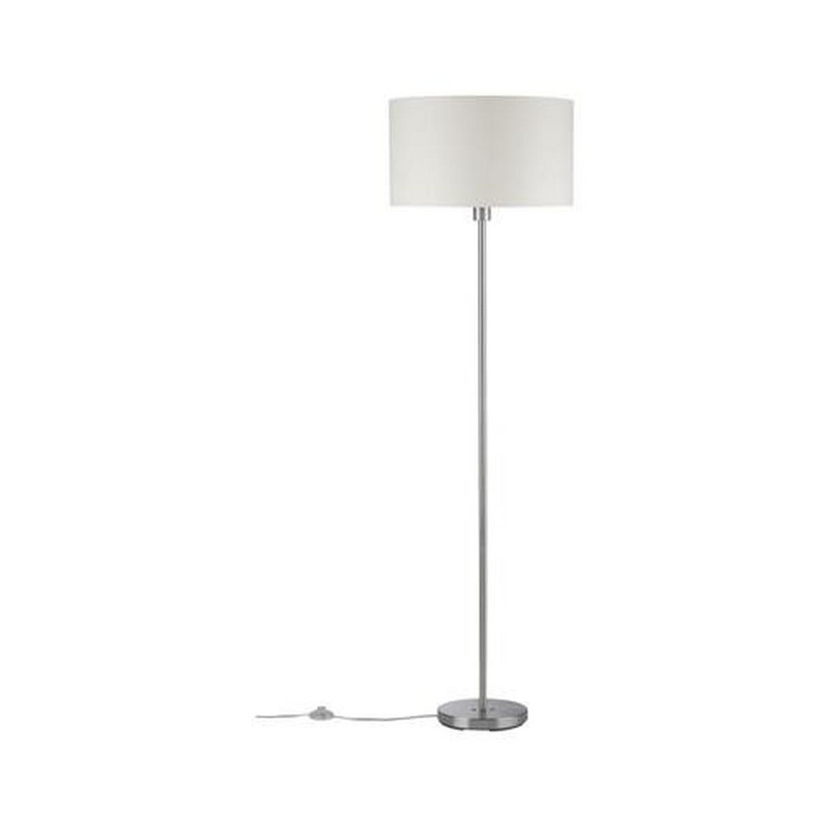 STEHLEUCHTE 45/160 cm    - Creme, Design, Textil/Metall (45/160cm) - Paulmann