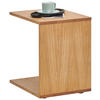 BEISTELLTISCH in Holz 37/44/50 cm  - Eichefarben, Design, Holz/Kunststoff (37/44/50cm) - Joka