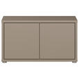 GARDEROBENBANK - Taupe/Grau, MODERN, Kunststoff (74,5/41,5/34,9cm) - Carryhome