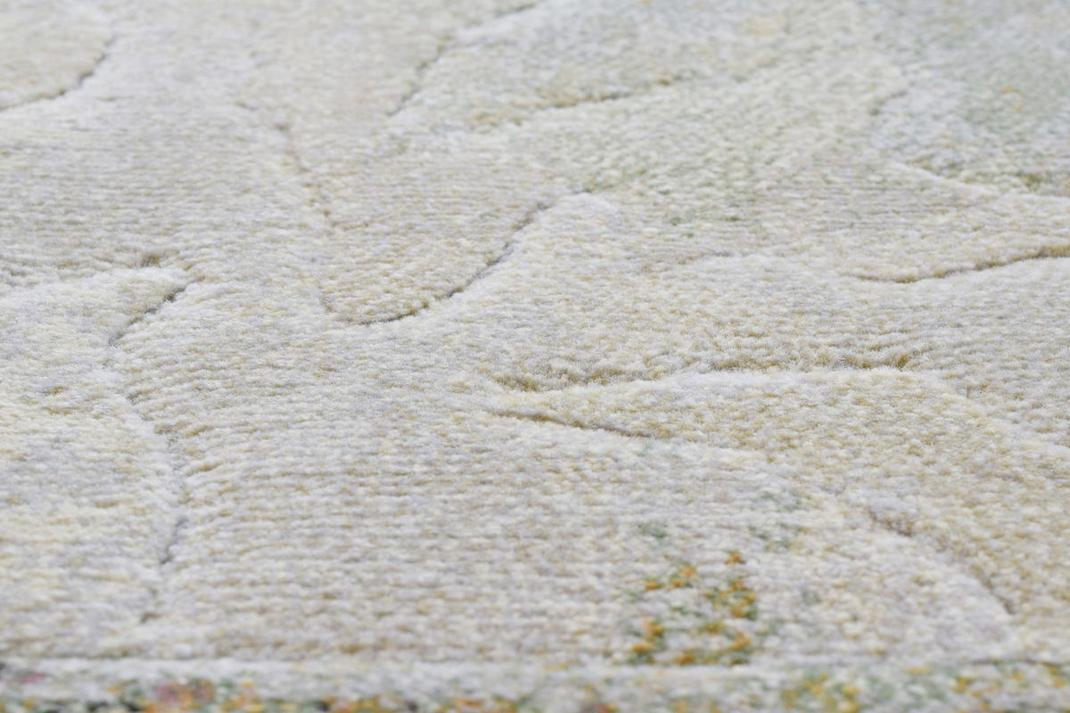 WEBTEPPICH 120/170 cm Catania Grün, Hellgrün, Beige  - Beige/Hellgrün, KONVENTIONELL, Textil (120/170cm) - Novel
