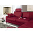 WOHNLANDSCHAFT Rot Echtleder - Chromfarben/Rot, Design, Leder/Metall (254/242cm) - Musterring WOHNLANDSCHAFT Rot Echtleder - Chromfarben/Rot, Design, Leder/Metall (254/242cm) - Musterring