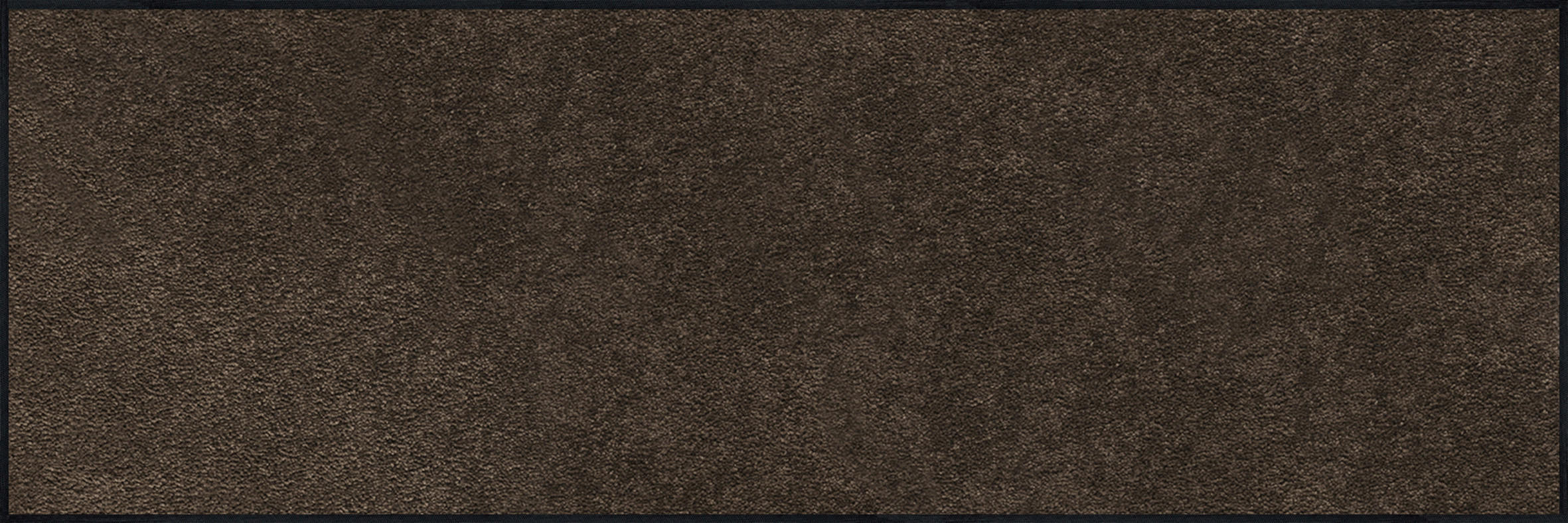 LÄUFER 60/180 cm Espresso Brown Braun  - Braun, KONVENTIONELL, Kunststoff/Textil (60/180cm) - wash+dry